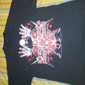 Disturbed music is a weapon tour shirt